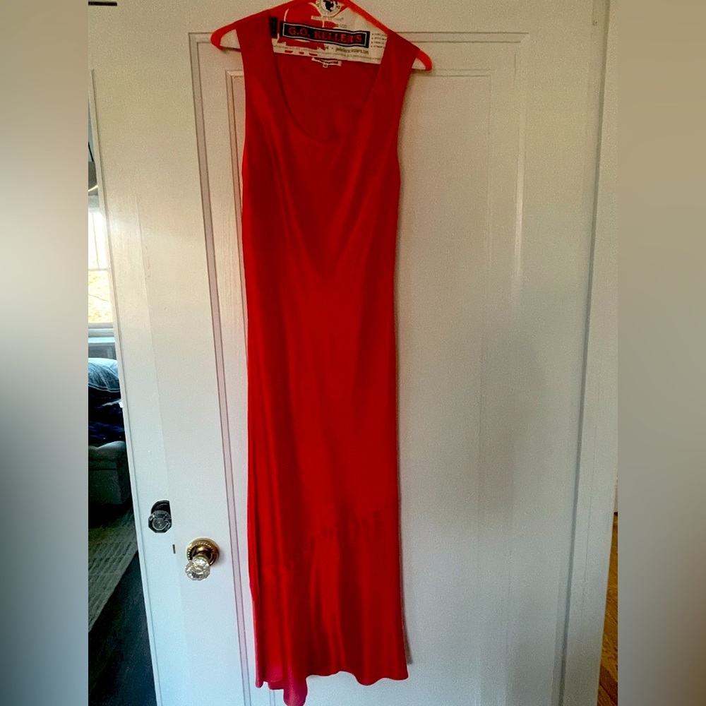 Reformation 100% silk midi dress